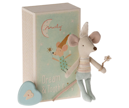 Maileg Tooth fairy mouse| Little brother in matchbox