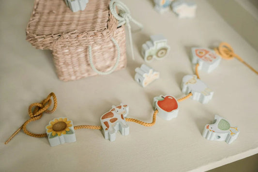 חרוזי שרוך | חווה קטנה