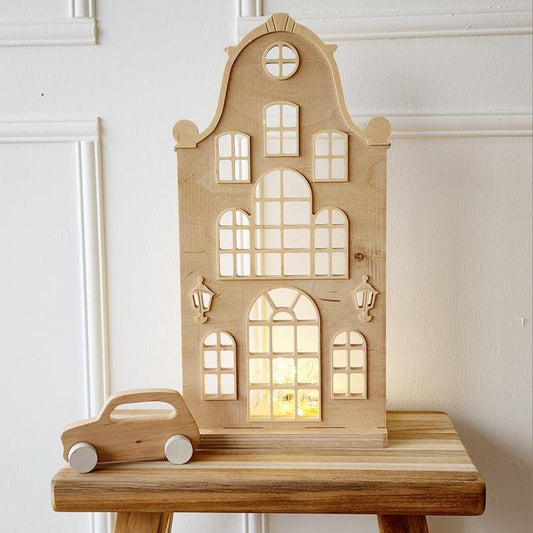 בית בסגנון קלאסי מעץ ליבנה | גדול| Trele Morele Design